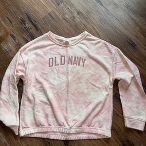 Old Navy Light Pink Kids Sweatshirt